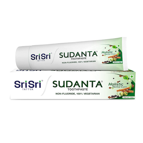 Натуральная зубная паста Суданта (100 г), Sudanta Toothpaste, произв. Sri Sri Tattva #1