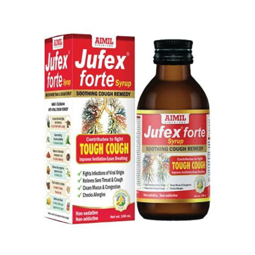 Сироп Джуфекс Форте (100 мл), Jufex Forte Syrup, произв. AIMIL #1