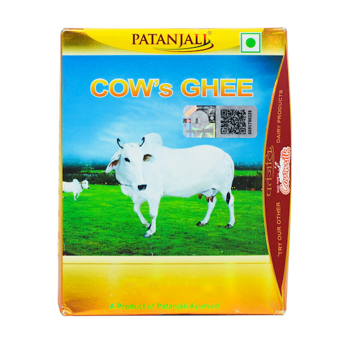 Топленое масло Гхи (200 мл), Ghee, произв. Patanjali #1