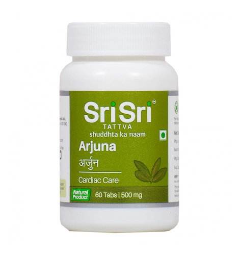 Арджуна (60 таб, 500 мг), Arjuna, произв. Sri Sri Tattva #1