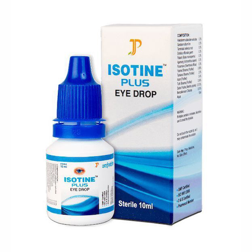 Айсотин Плюс: глазные капли (10 мл), Isotine Plus, произв. Jagat Pharma #1