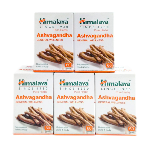 Набор Ашваганда (5 x 60 таб, 250 мг), Ashvagandha Set 5, произв. Himalaya #1