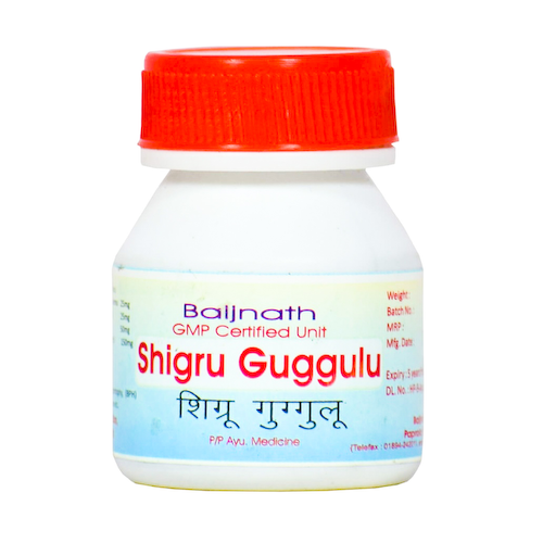 Шигру Гуггулу (100 таб, 250 мг), Shigru Guggulu, произв. Baijnath #1
