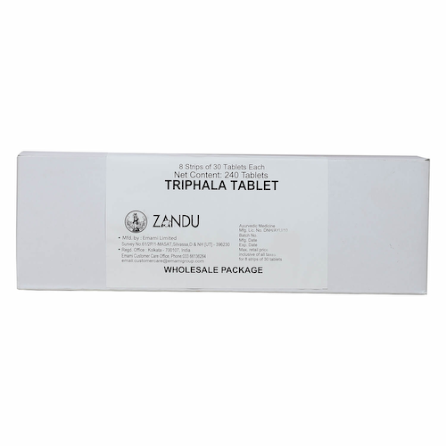 Трифала (240 таб), Triphala, произв. Zandu #1
