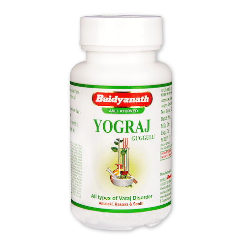 Йогарадж Гуггул (120 таб), Yograj Guggulu, произв. Baidyanath #1