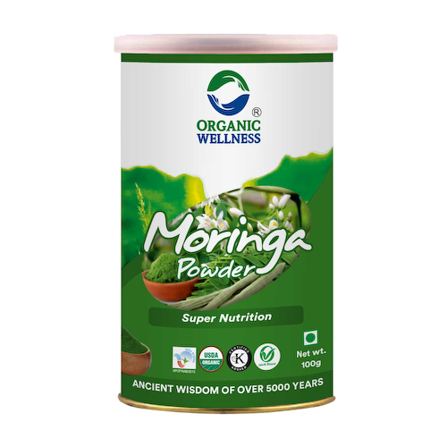 Молотая Моринга (100 г), Moringa Powder, произв. Organic Wellness #1