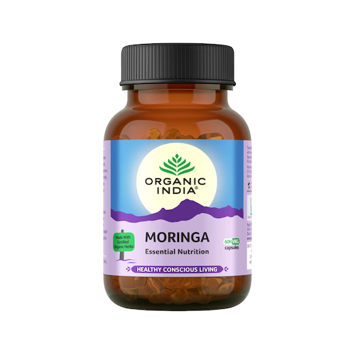 Моринга (60 кап, 350 мг), Moringa, произв. Organic India #1
