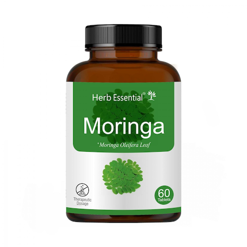 Моринга (60 таб, 500 мг), Moringa, произв. Herb Essential #1