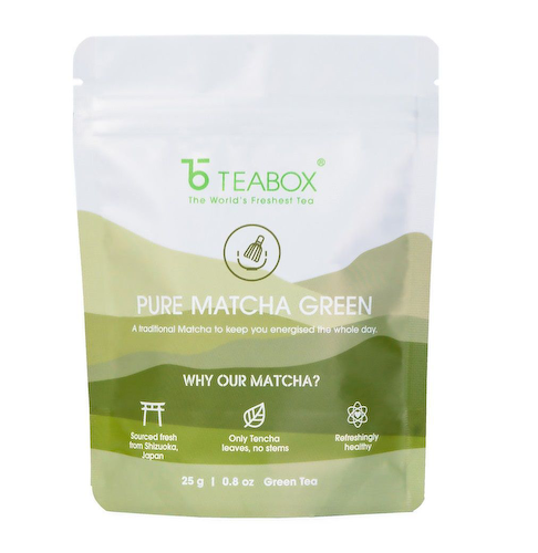 Зеленый чай Матча (25 г), Pure Matcha Green, произв. Teabox #1