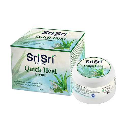 Заживляющий крем (25 г), Quick Heal Cream, произв. Sri Sri Tattva #1