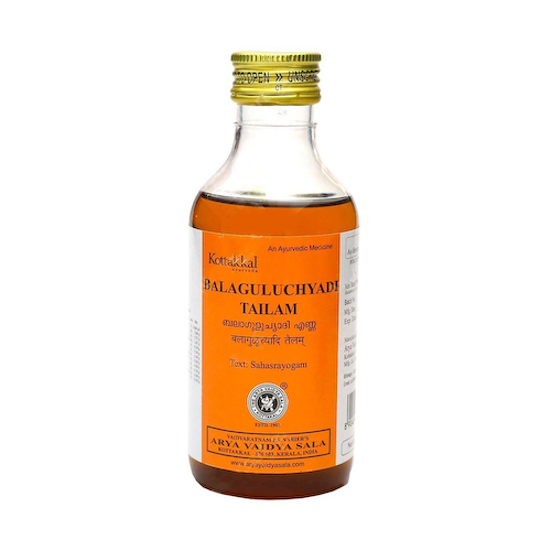 Балагулучьяди Тайлам (200 мл), Balaguluchyadi Tailam, произв. Kottakkal Ayurveda #1