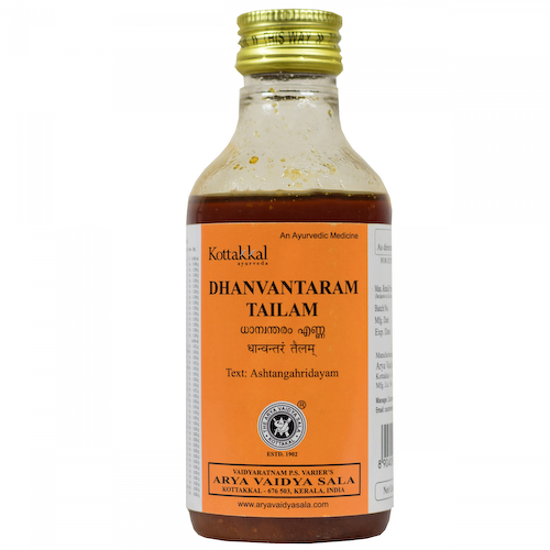 Дханвантарам Тайлам (200 мл), Dhanwantaram Tailam, произв. Kottakkal Ayurveda #1