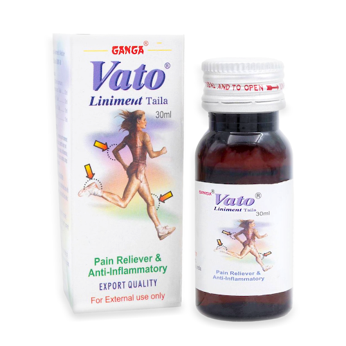 Вато: жидкая мазь (30 мл), Vato Liniment Taila, произв. Ganga Pharmaceuticals #1