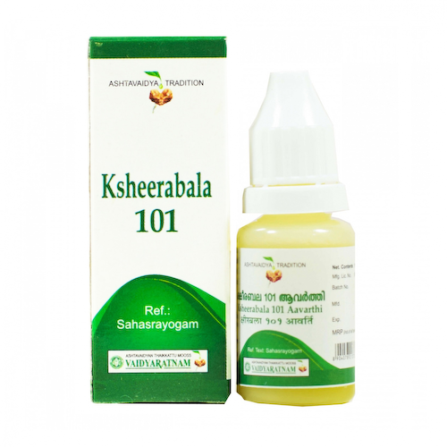 Кширабала 101 (10 мл), Ksheerabala 101, произв. Vaidyaratnam #1