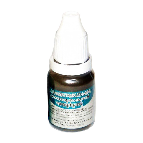 Наянамритам Кужампу: капли для глаз (10 мл), Eye Drops Nayan Amritam Kuzhampu, произв. Kottakkal Ayurveda #1