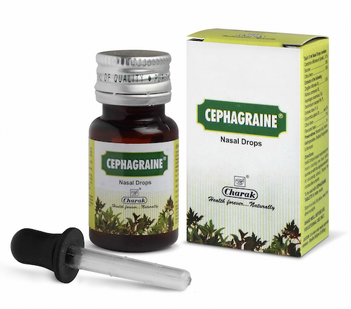 Сефагрейн (15 мл), Cephagraine Nasal Drops, произв. Charak #1