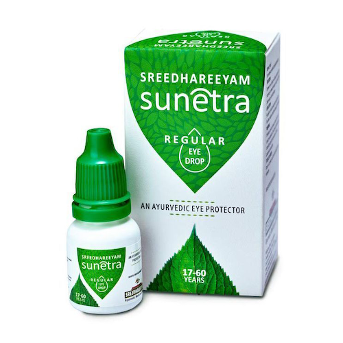 Сунетра: глазные капли, 17-60 лет (10 мл), Sunetra Regular Eyedrop (17-60 Years), произв. Sreedhareeyam #1