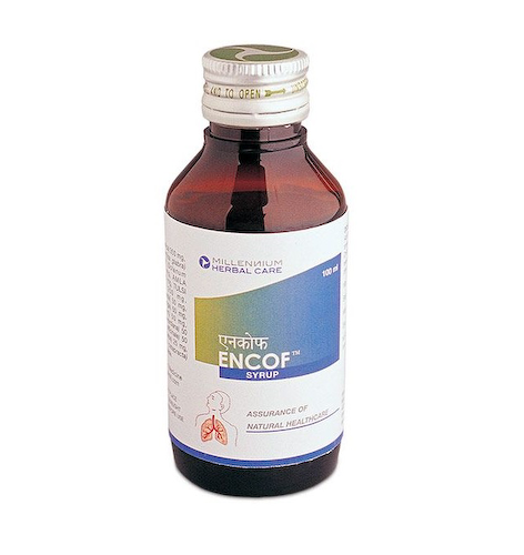 Энкоф (100 мл), Encof Cough Syrup, произв. Millennium #1