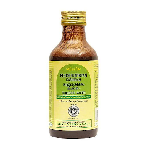 Гуггулутиктам Кашаям (200 мл), Guggulutiktam Kashayam, произв. Kottakkal Ayurveda #1