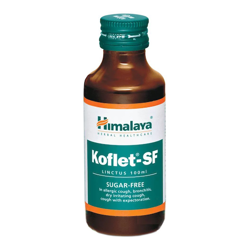 Кофлет-СФ (100 мл), Koflet-SF Sugar Free, произв. Himalaya #1