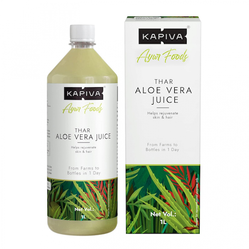 Сок Алоэ вера (1 л), Thar Aloe Vera Juice, произв. Kapiva #1