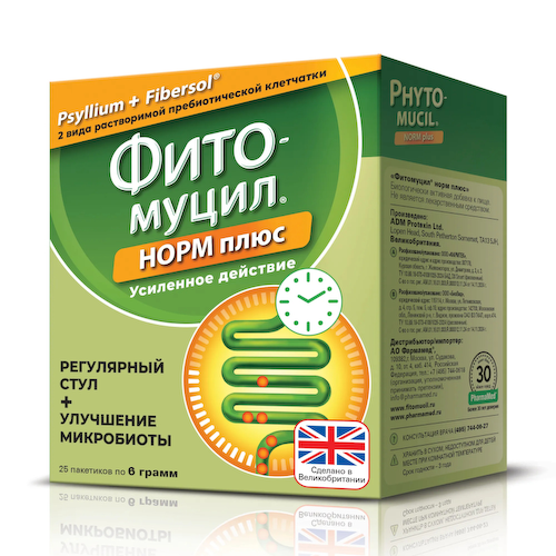 Фитомуцил Норм Плюс порошок 6 г 25 шт #1