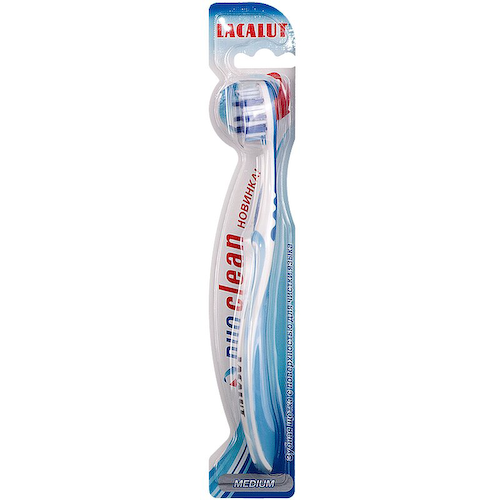 Lacalut Duo Clean Зубная щетка Средняя жесткость #1