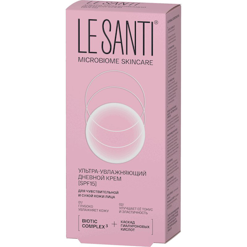 Le Santi Крем ультра-увлажняющий дневной SPF15 для чувствительной и сухой кожи 40 мл #1