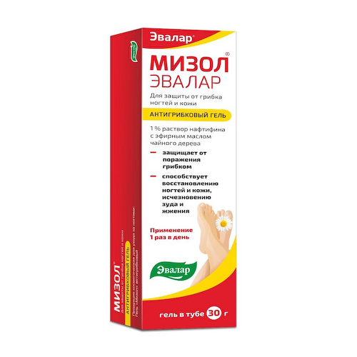 Мизол Эвалар гель атигрибковый 30 г #1
