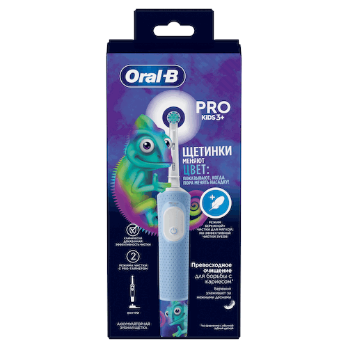 Oral-B Виталити Про Кидс Щетка зубная электрическая детская 1 шт голубой #1