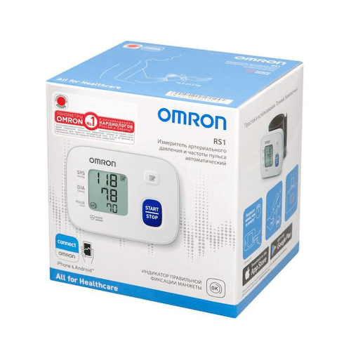 Omron Тонометр автоматический RS1 на запястье #1