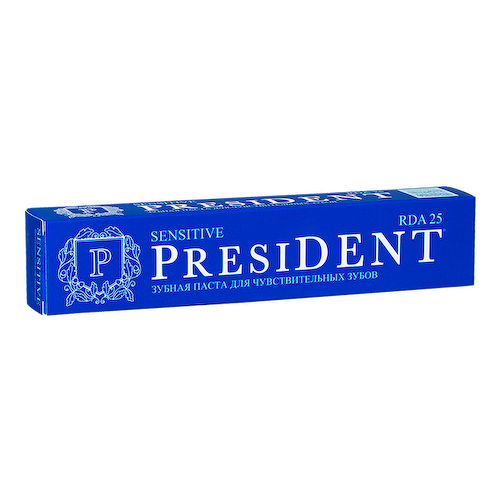 PresiDENT Сенситив Паста зубная 25RDA 75 г #1