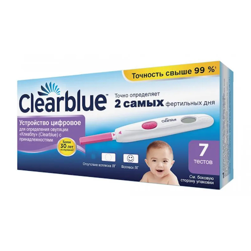 Clearblue Тест на овуляцию цифровой 7 шт #1