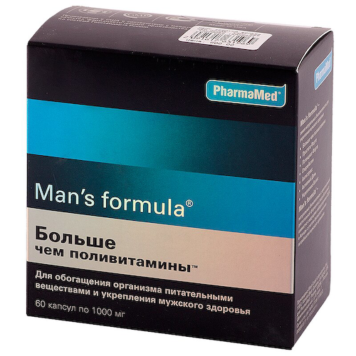 Man's formula Больше чем поливитамины капсулы 60 шт #1