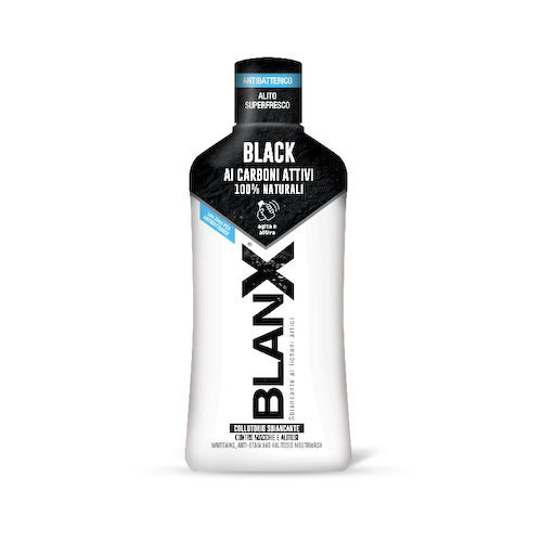 BlanX Black Ополаскиватель для полости рта с древесным углем 500 мл #1