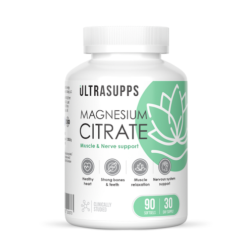 Ultrasupps Магния цитрат капсулы 90 шт #1