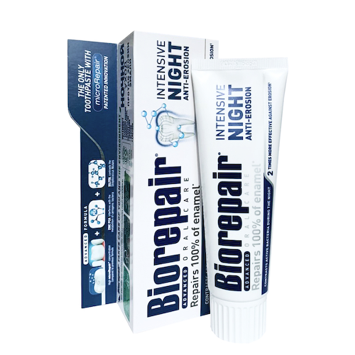 Biorepair Intensive Night Зубная паста ночное восстановление 75 мл #1