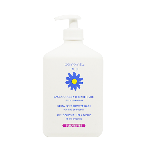 CAMOMILLA BLU Гель для душа с рисом и ромашкой для взрослых и детей 0+ / ULTRA SOFT shower BATH rice and chamomile 500 мл #1