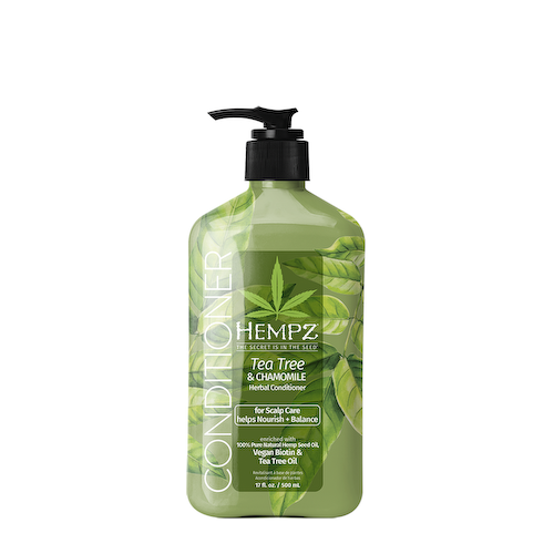 HEMPZ Кондиционер Здоровые волосы чайное дерево и ромашка / Tea Tree & Chamomile Herbal Conditioner 500 мл #1