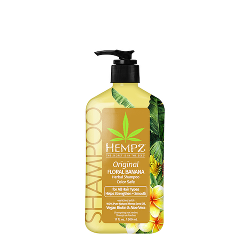 HEMPZ Шампунь оригинальный для увлажнения поврежденных волос / Original Herbal Shampoo For Damaged & Color Treated Hair 500 мл #1