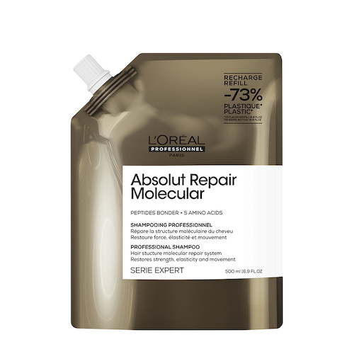L'OREAL PROFESSIONNEL Шампунь для волос, рефил / Absolut Repair Molecular 500 мл #1