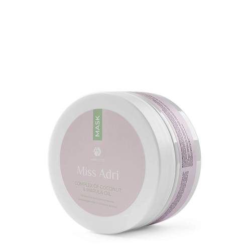 ADRICOCO Маска восстанавливающая для волос / ADRICOCO Miss Adri Complex of coconut & marula oil 200 мл #1