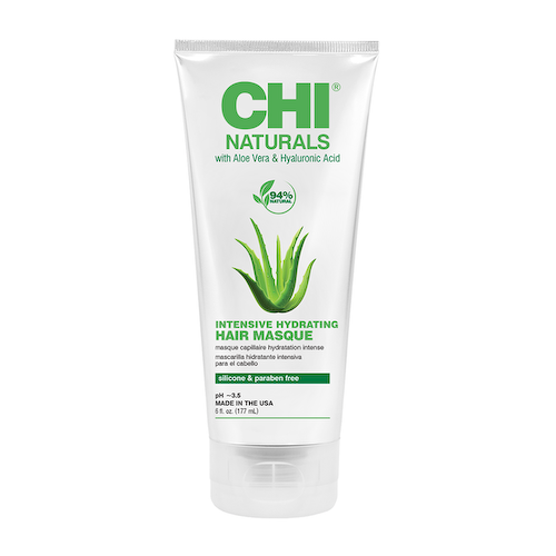 CHI Маска увлажняющая для волос с алоэ вера и гиалуроновой кислотой / CHI NATURALS INTENSIVE HYDRATING HAIR MASQUE 177 мл #1