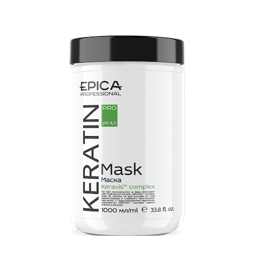 EPICA PROFESSIONAL Маска для реконструкции и глубокого восстановления волос / Keratin Pro 1000 мл #1