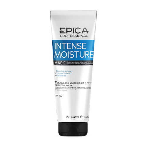 EPICA PROFESSIONAL Маска для увлажнения и питания сухих волос / Intense Moisture 250 мл #1