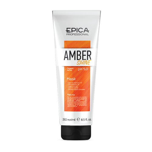 EPICA PROFESSIONAL Маска для восстановления и питания волос / Amber Shine Organic 250 мл #1