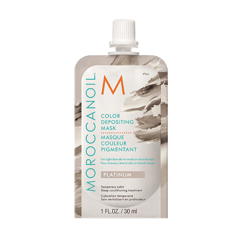 MOROCCANOIL Маска тонирующая для волос, платина / COLOR DEPOSITING MASK PLATINUM 30 мл #1