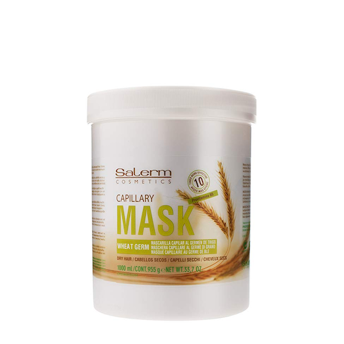 SALERM COSMETICS Маска питательная увлажняющая для волос / Wheat Germ 1000 мл #1