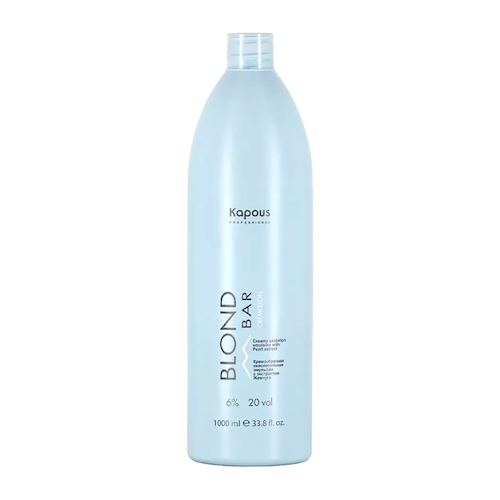 KAPOUS Эмульсия окислительная кремообразная с экстрактом жемчуга 6% / Blond Bar Blond Cremoxon 1000 мл #1