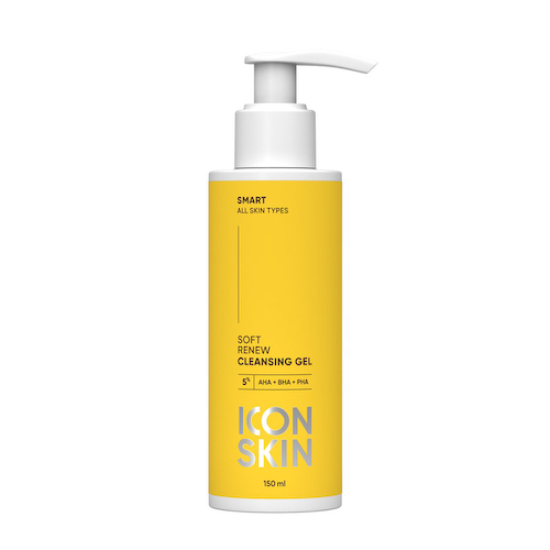ICON SKIN Гель очищающий для умывания с кислотами / Soft Renew 150 мл #1